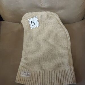 ❄️ Tan Knit Beanie/ Full Face Hat.